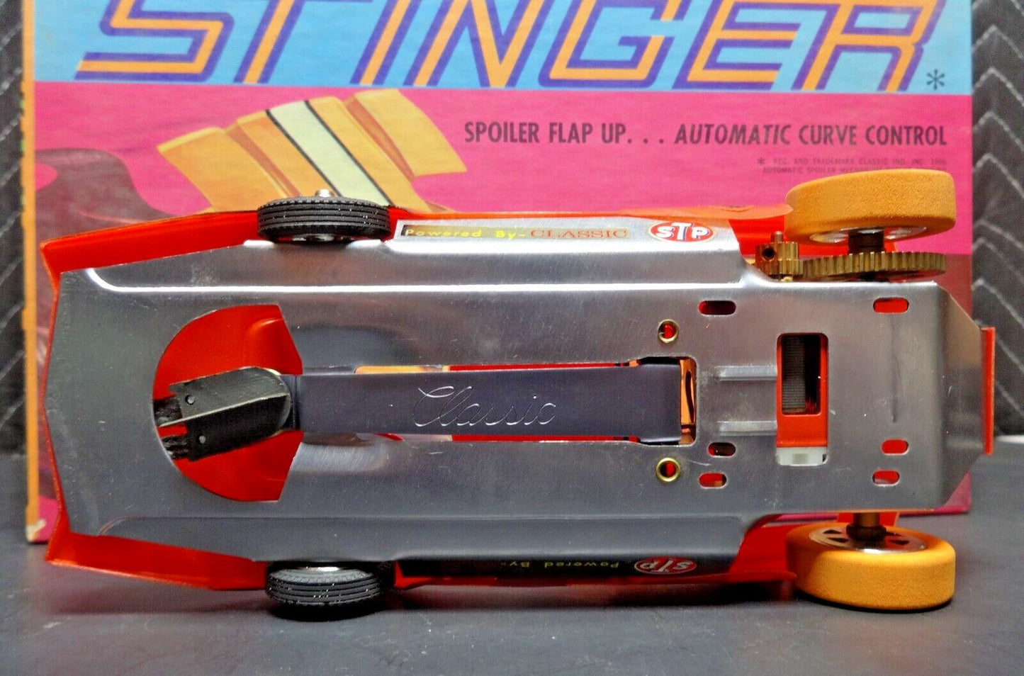 NOS - Classic 1/24 Scale STINGER Slot w/ motor, Airfoil Brake & ORIGINAL BOX