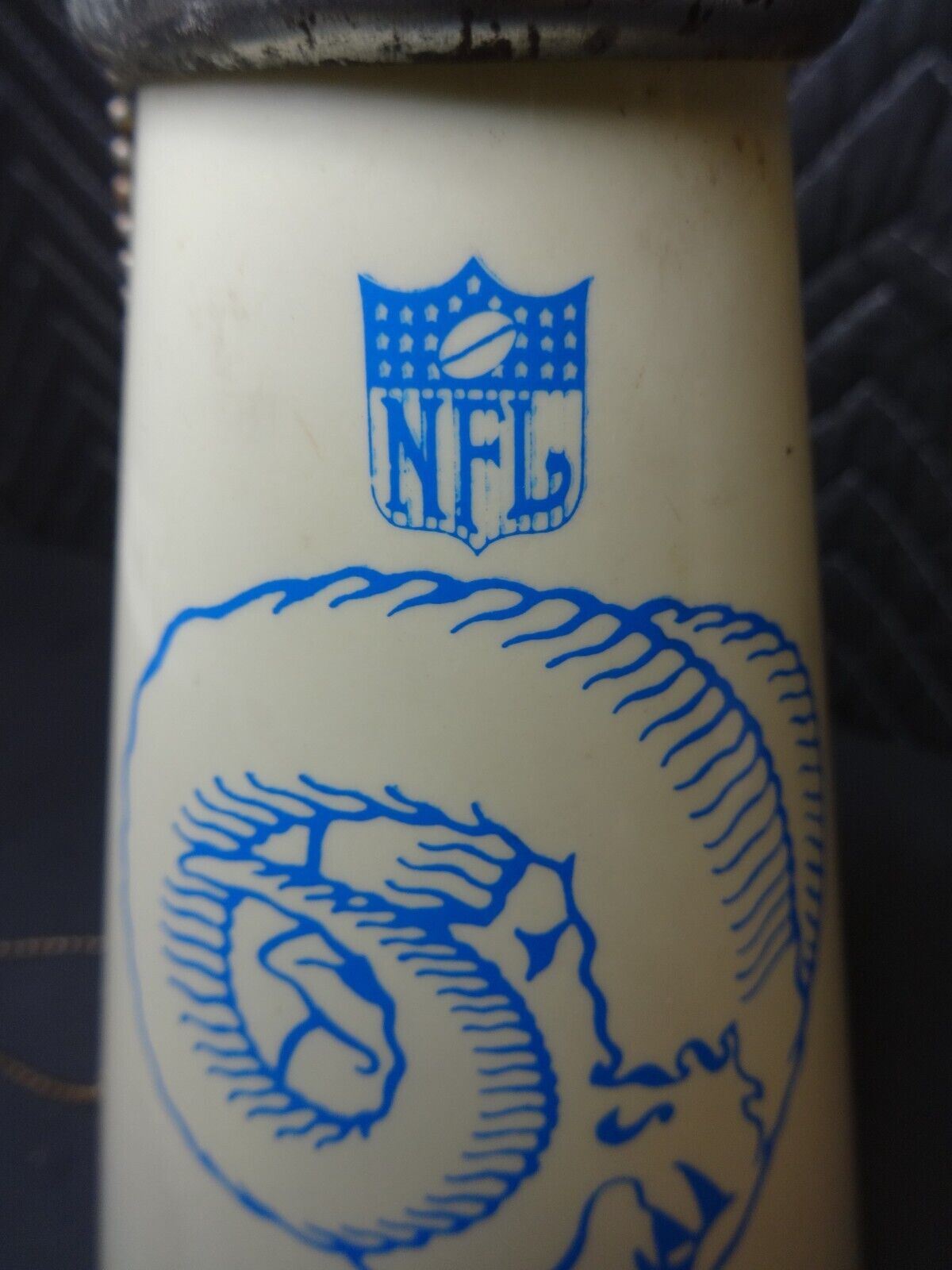 VINTAGE 1960'S NFL SOUVENIR LOS ANGELES GO WITH THE RAMS MEGAPHONE YELL-A-PHONE