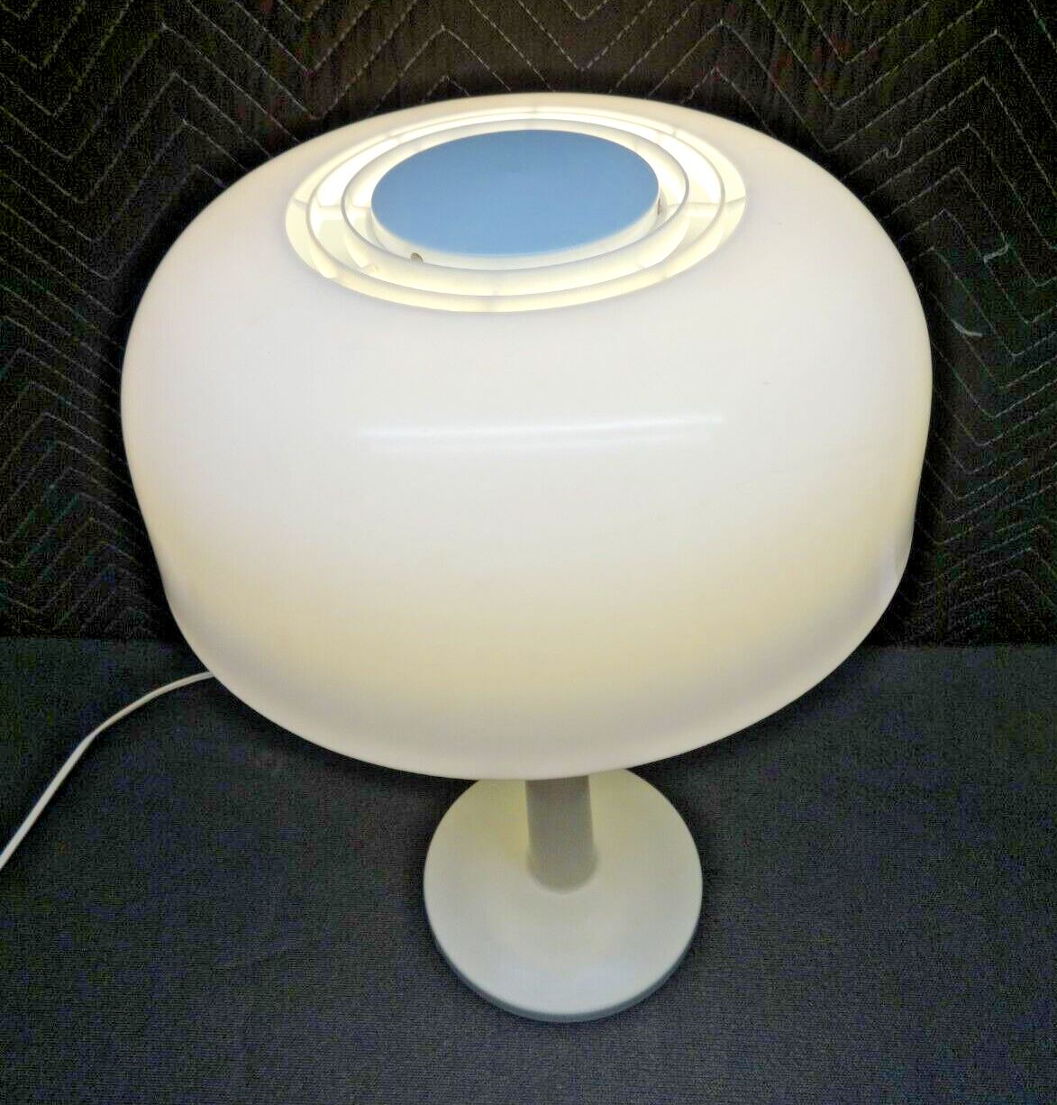 Vintage MCM Gerald Thurston Lightolier Lamp Basic Concept Mushroom