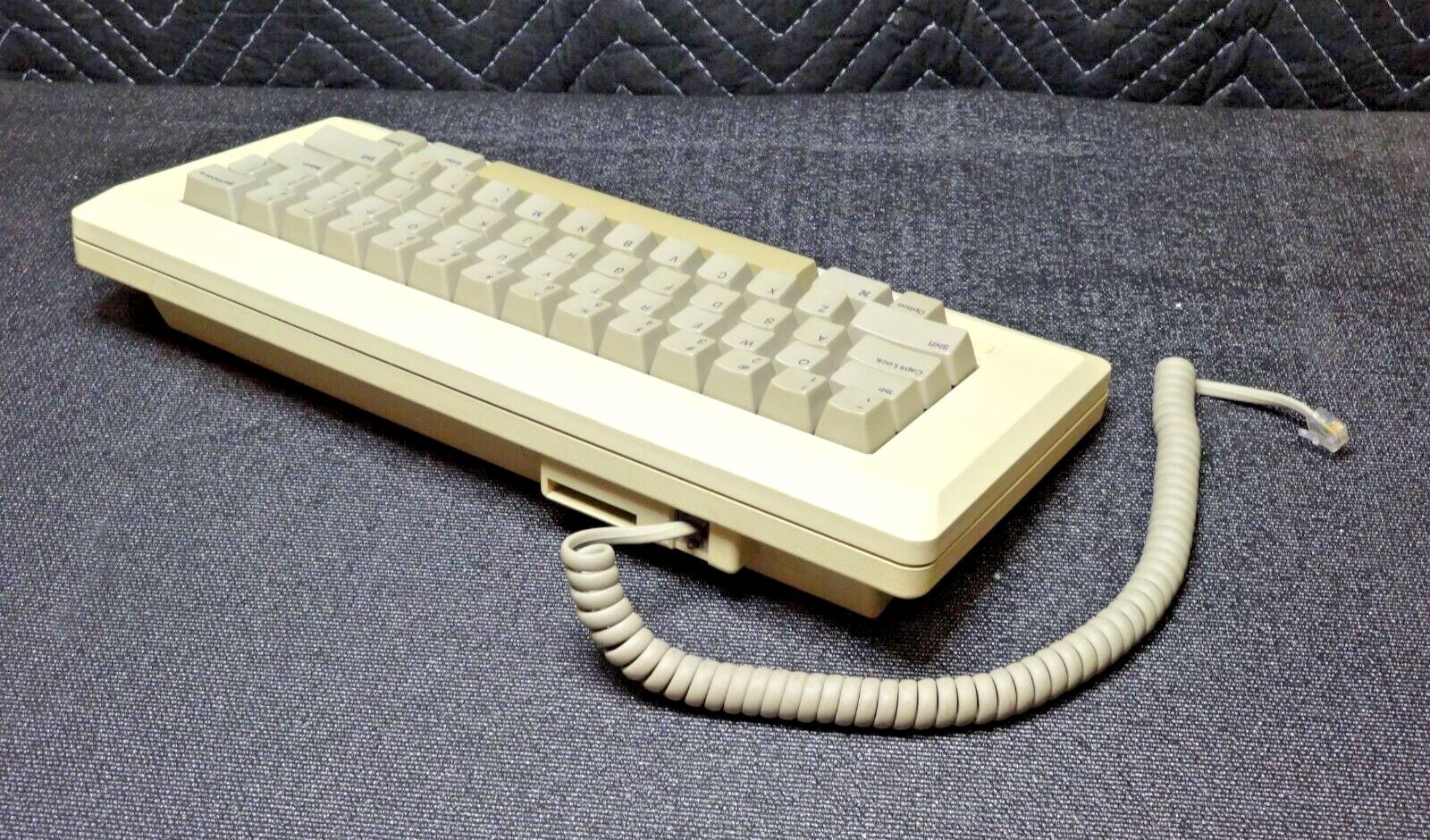 1984 Apple Macintosh Original Keyboard Model M0110 Mac 128K w/ Cord ...