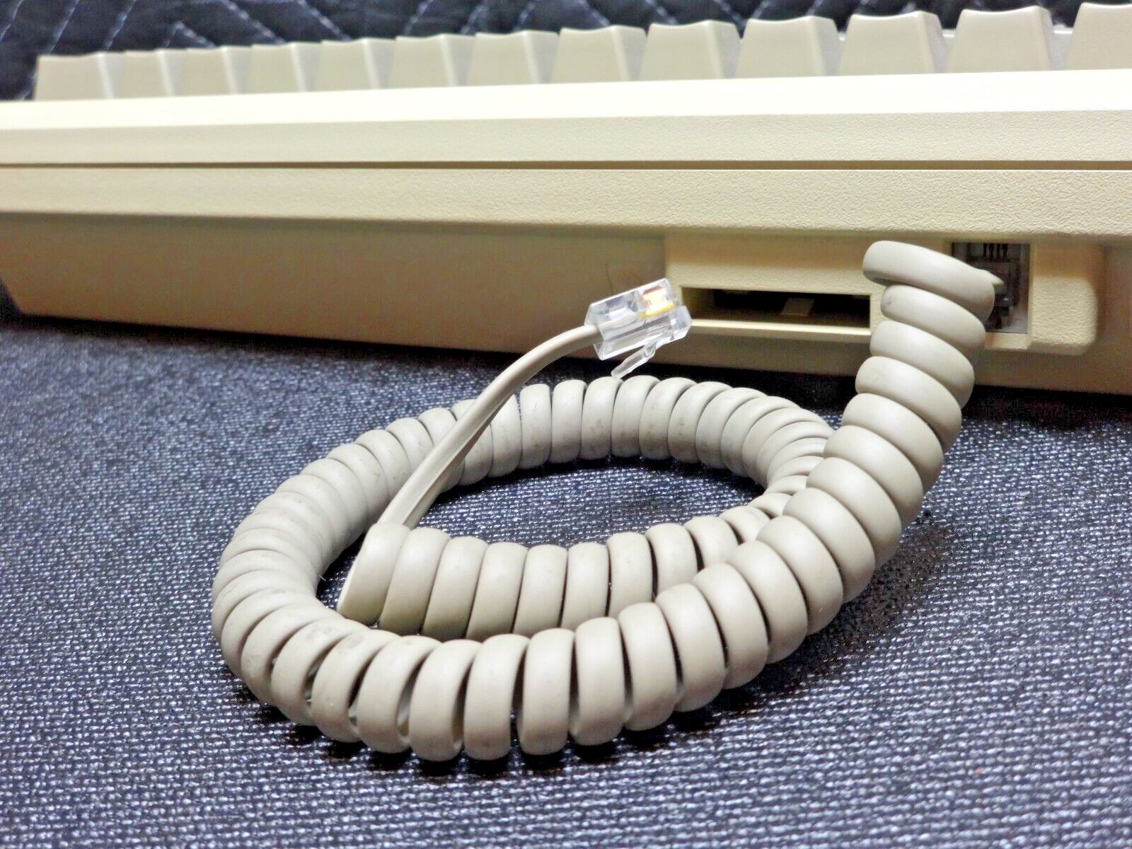 1984 Apple Macintosh Original Keyboard Model M0110 Mac 128K w/ Cord ...