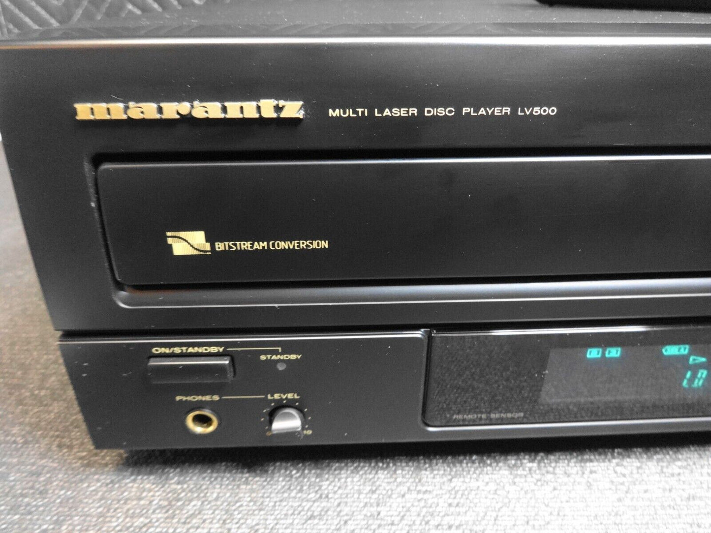 Marantz LV500 LaserDisc Player w/ Remote - SERVICED - Laser Disc