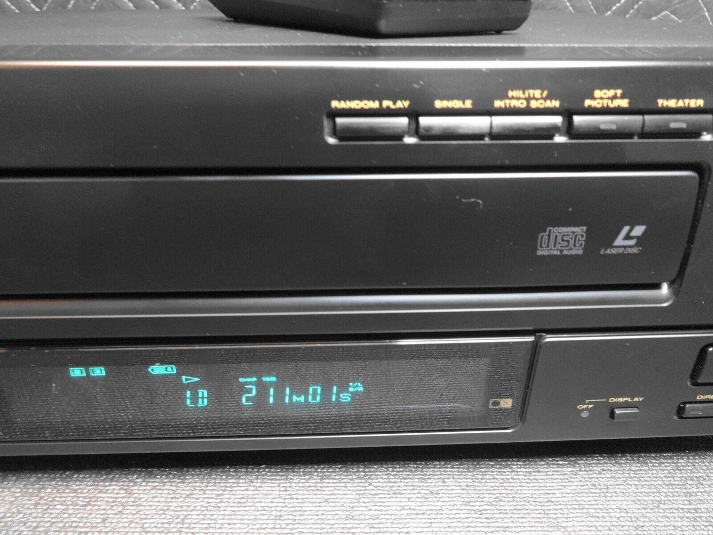 Marantz LV500 LaserDisc Player w/ Remote - SERVICED - Laser Disc