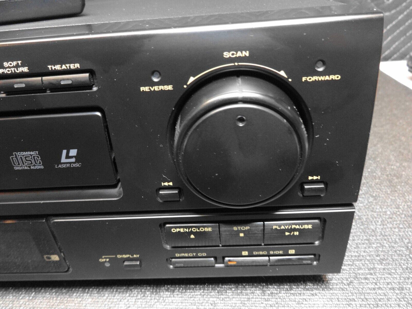 Marantz LV500 LaserDisc Player w/ Remote - SERVICED - Laser Disc