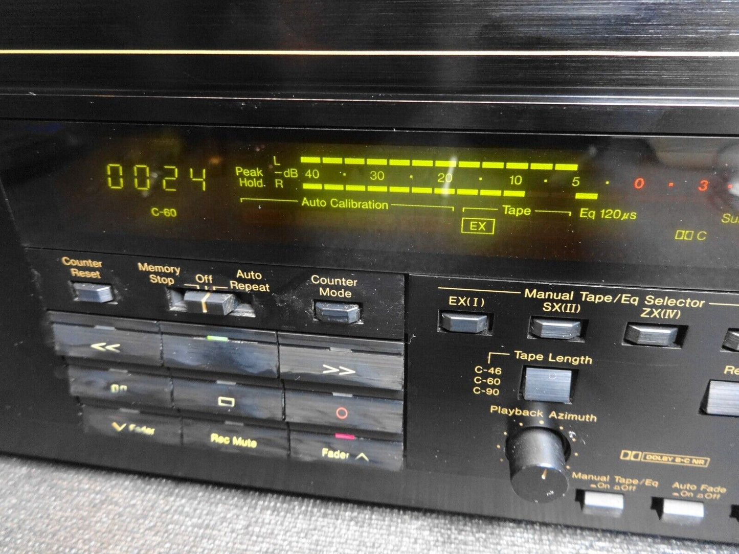 The Nakamichi CR-7 Discrete-Head Cassette Deck Player