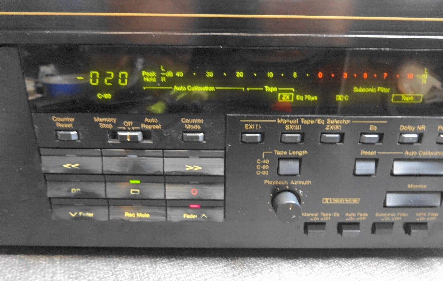 The Nakamichi CR-7 Discrete-Head Cassette Deck Player