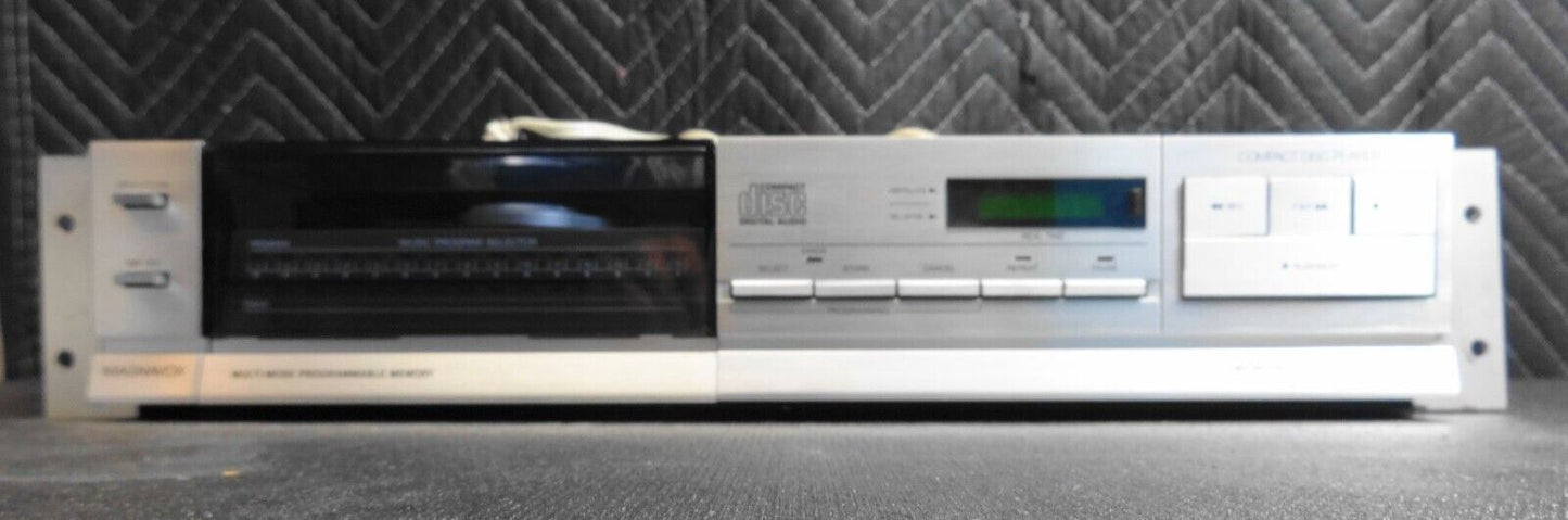 Vtg 1983 Magnavox CD Player Compact Disc Belgium Model FD3030SL