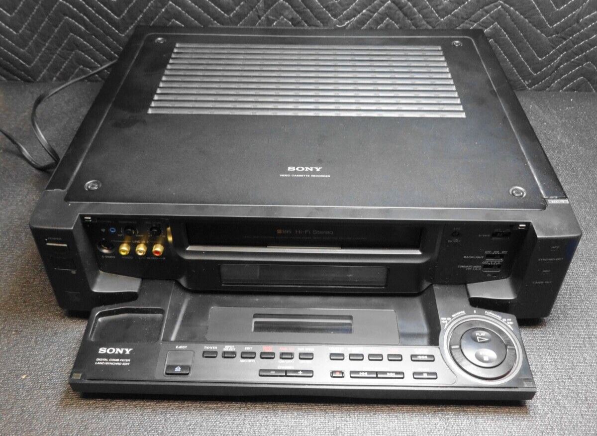 Sony SLV-R1000 Top Model SVHS/VHS VCR - Serviced - Refreshed