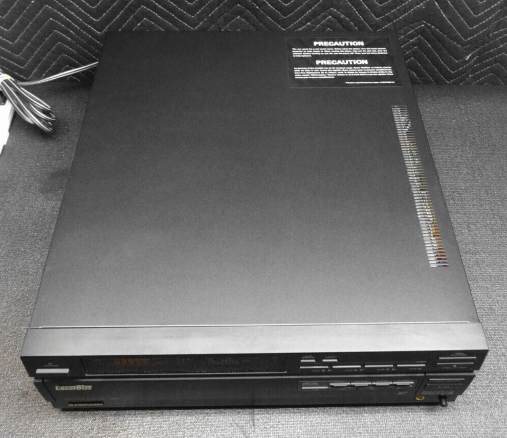 Pioneer LD-W1 Laserdisc Player w/ Remote and Manual - Inspected, Tested Working