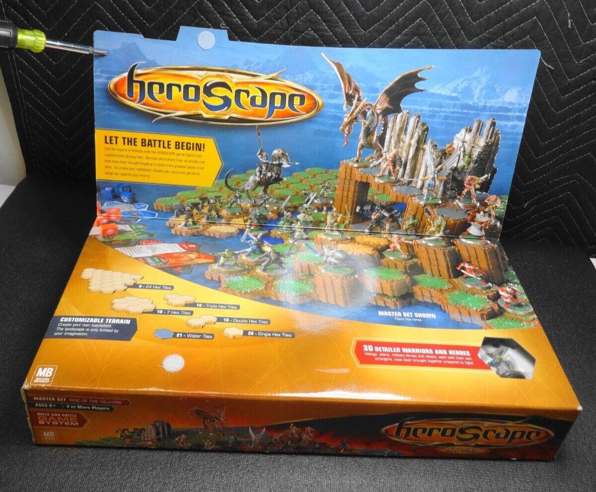 Sealed - Hasbro Heroscape Rise of the Valkyrie Master Set 41712 MB - NEW IN BOX