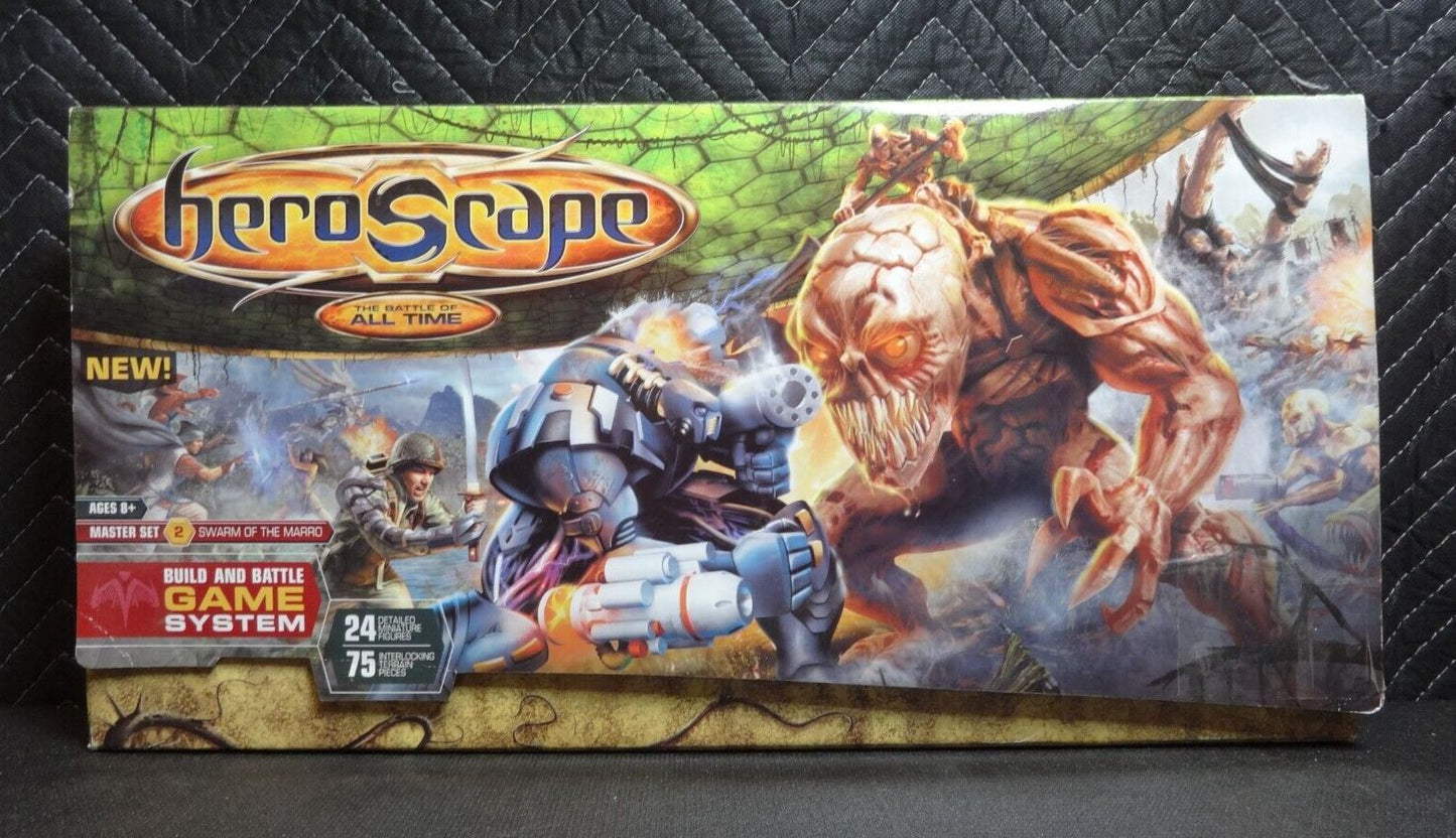 Heroscape SWARM OF THE MARRO Master Set 2 Battle of All Time - Sealed Box NIB