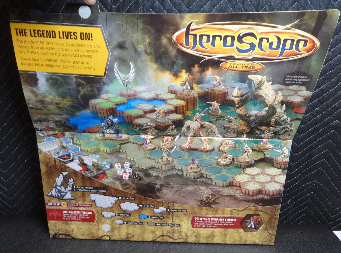 Heroscape SWARM OF THE MARRO Master Set 2 Battle of All Time - Sealed Box NIB