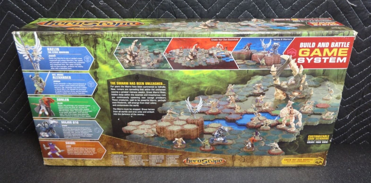 Heroscape SWARM OF THE MARRO Master Set 2 Battle of All Time - Sealed Box NIB