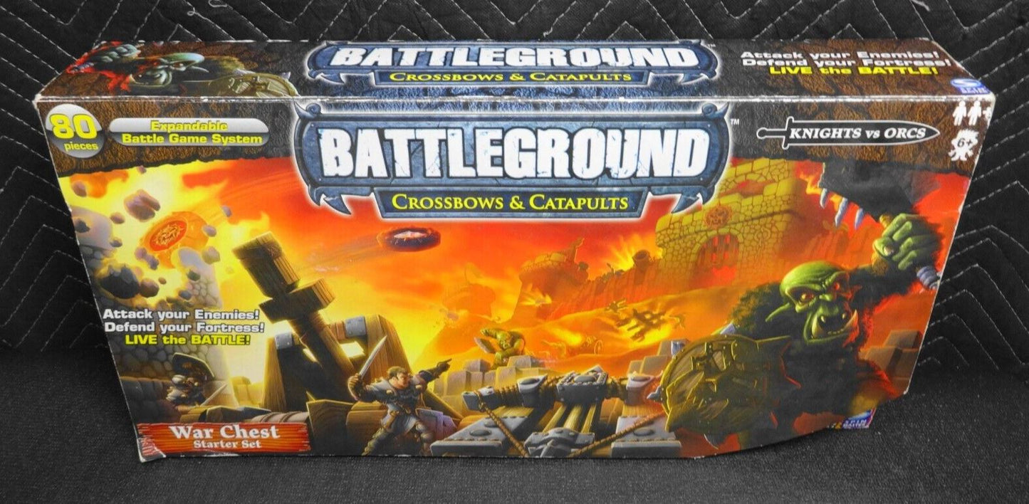 Battleground Crossbows & Catapults War Chest Starter Set 2007 - New Open Box