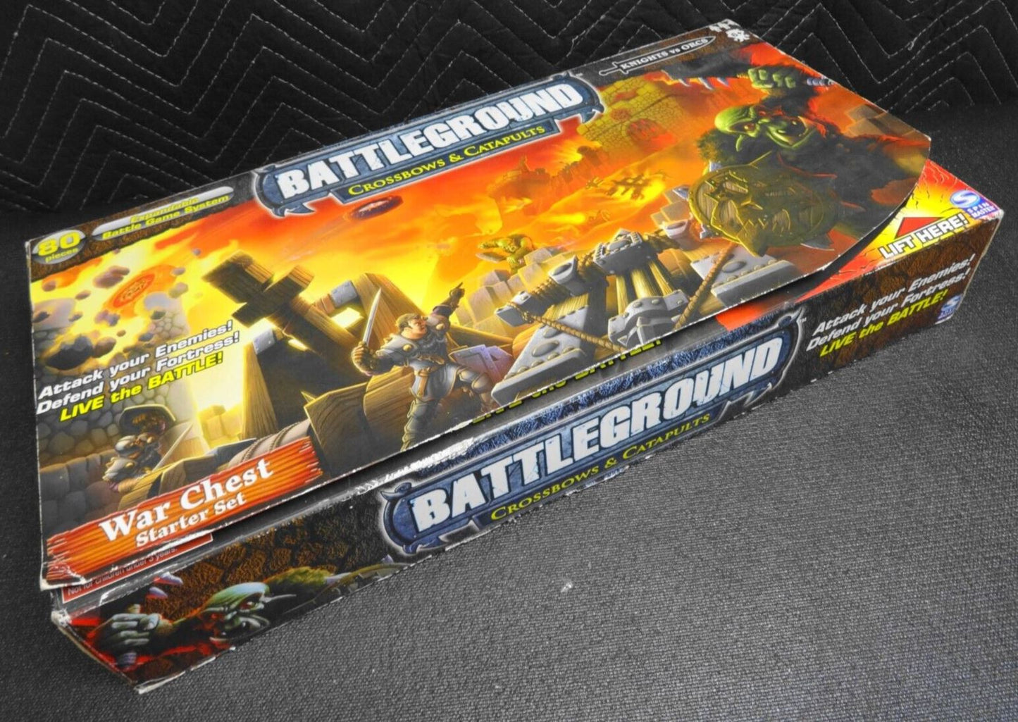 Battleground Crossbows & Catapults War Chest Starter Set 2007 - New Open Box