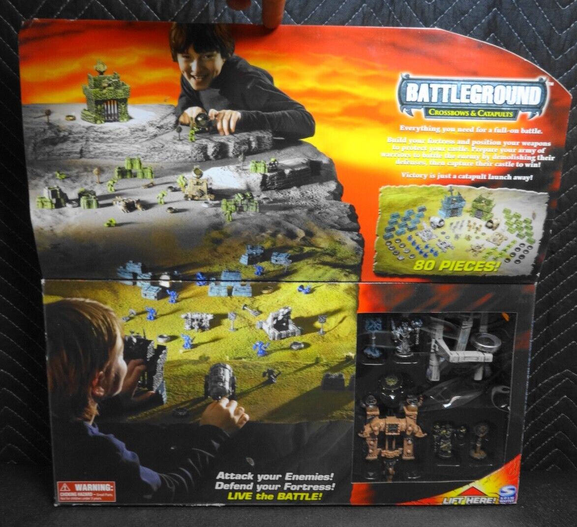 Battleground Crossbows & Catapults War Chest Starter Set 2007 - New Open Box