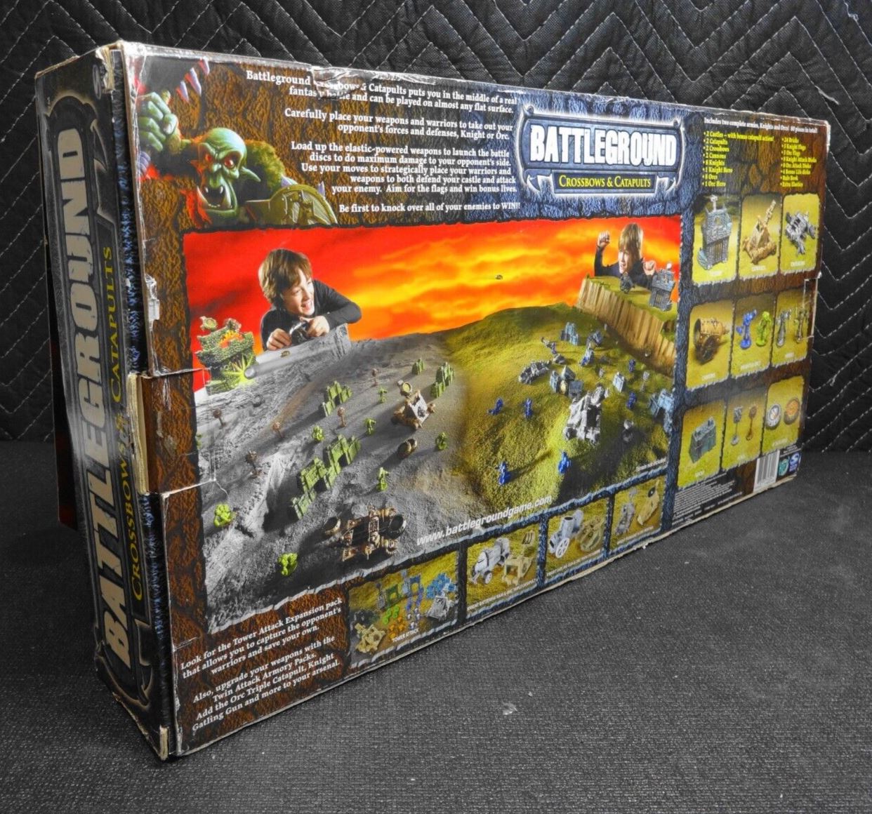 Battleground Crossbows & Catapults War Chest Starter Set 2007 - New Open Box