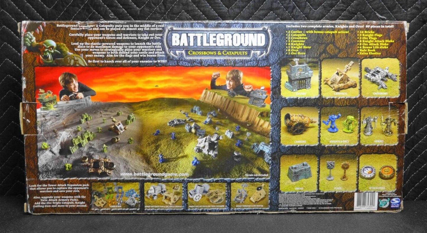 Battleground Crossbows & Catapults War Chest Starter Set 2007 - New Open Box