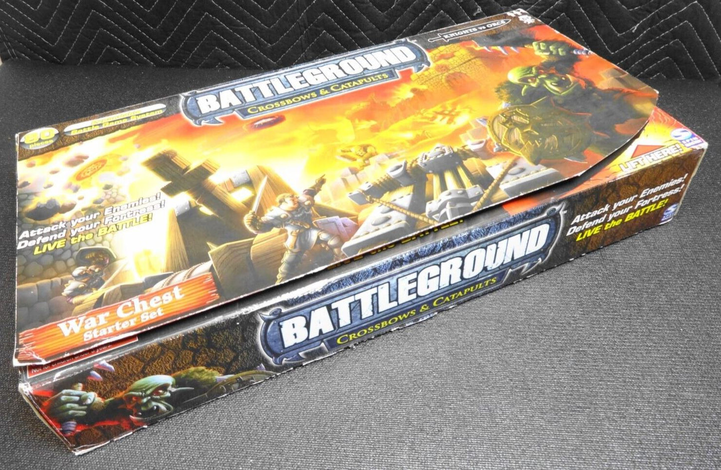 Battleground Crossbows & Catapults War Chest Starter Set 2007 - New Open Box