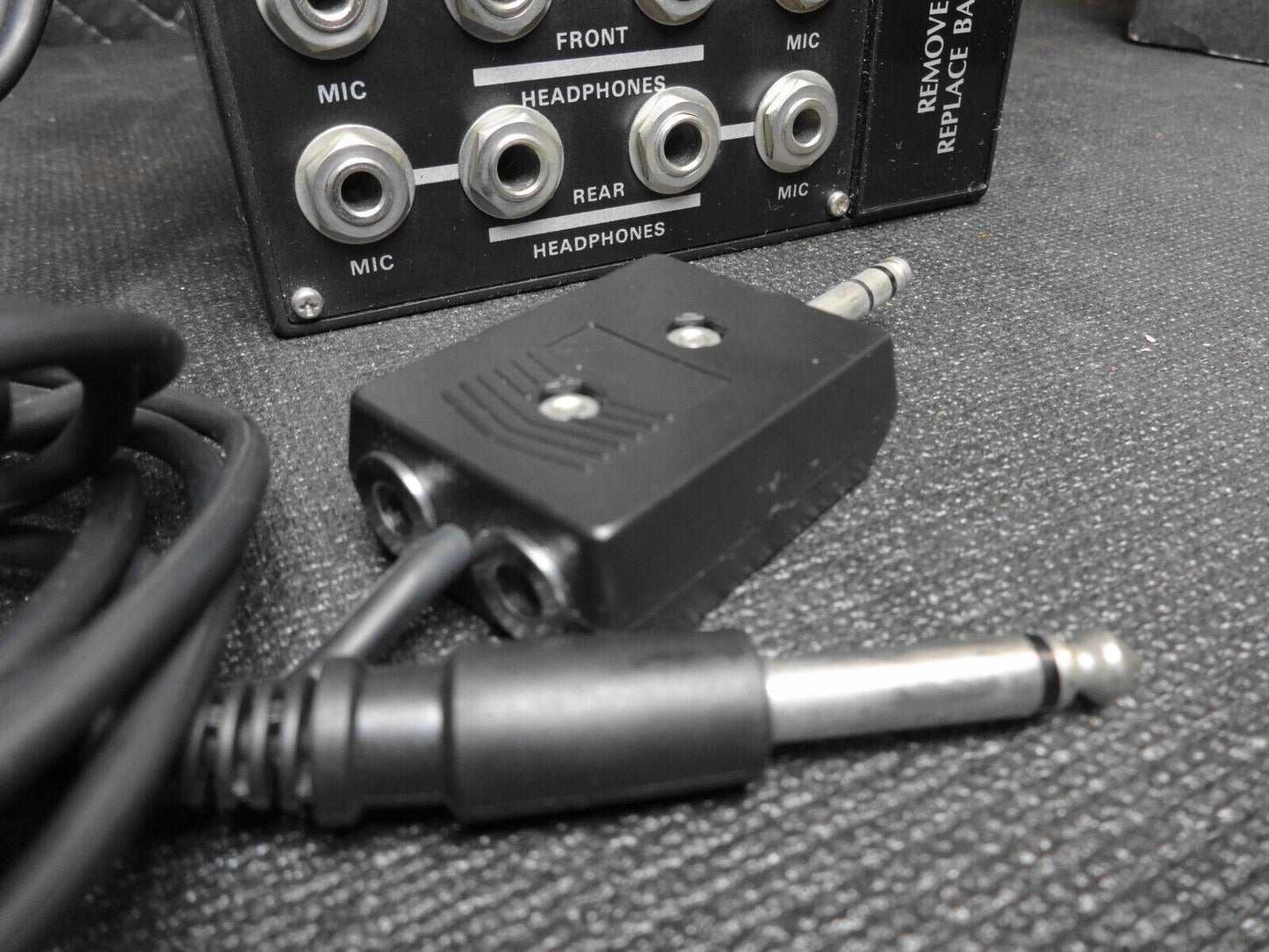 AVCOMM AC-4M 4 Place Portable Aviation Intercom w/ Recorder Output ...