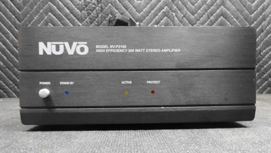 Nuvo NV-P2100 2 Channel 200 Watt Stereo Amplifier