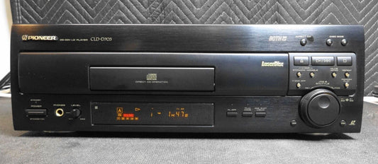 PIONEER CLD-D703 LD/CD/CDV Player - Serviced - New Loading Belt