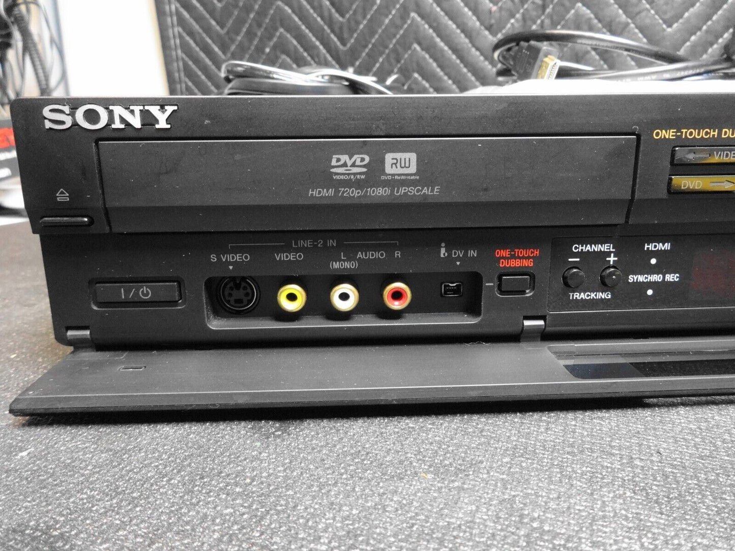 Sony RDR-VX555 DVD Video Cassette Recorder Player HDMI No Remote * Serviced *