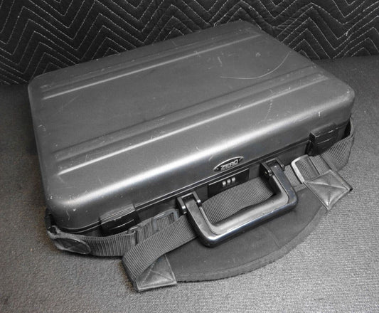 Zero Halliburton  Aluminum Laptop Computer Hard Briefcase w/ Combination Lock