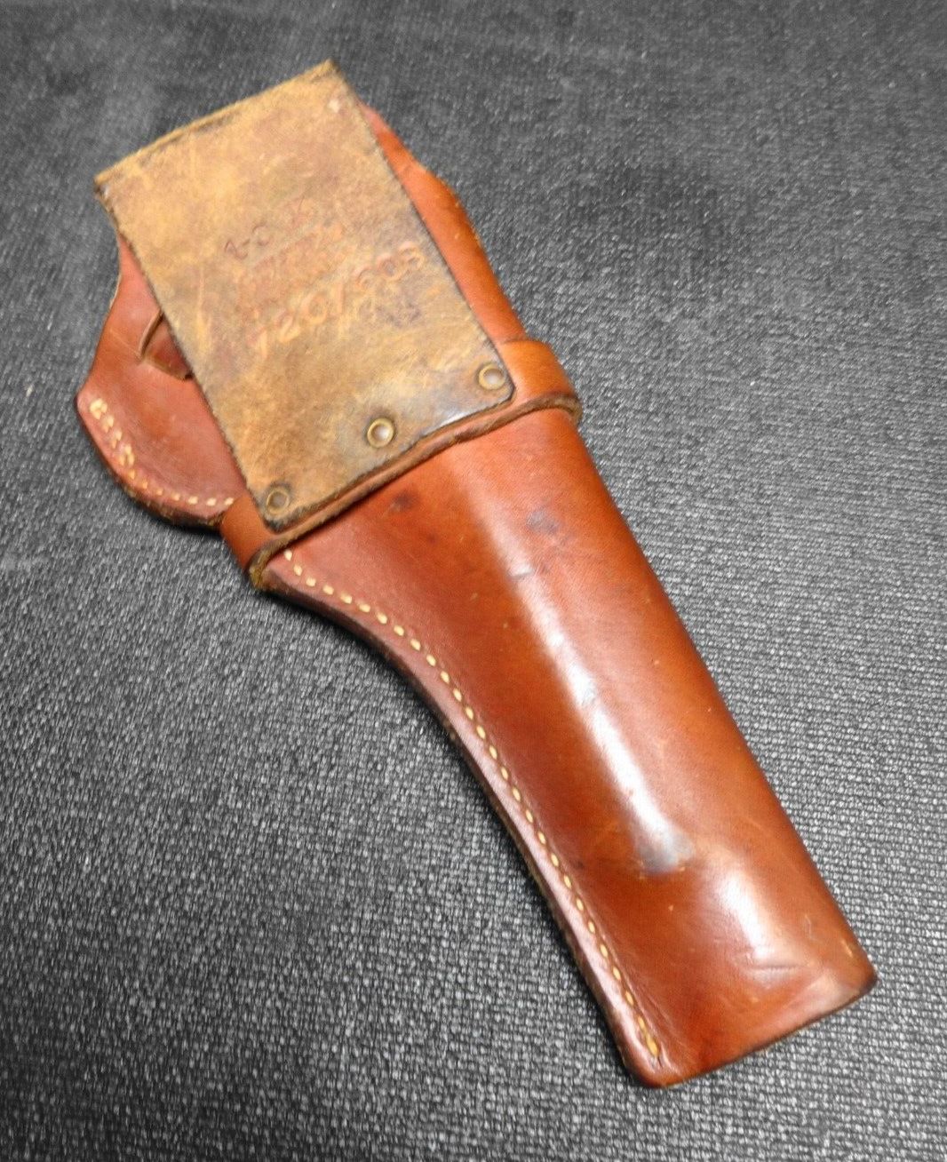 Vintage George Lawrence Co. Model 720/608 1CX Leather Holster, Left hand, U.S.A