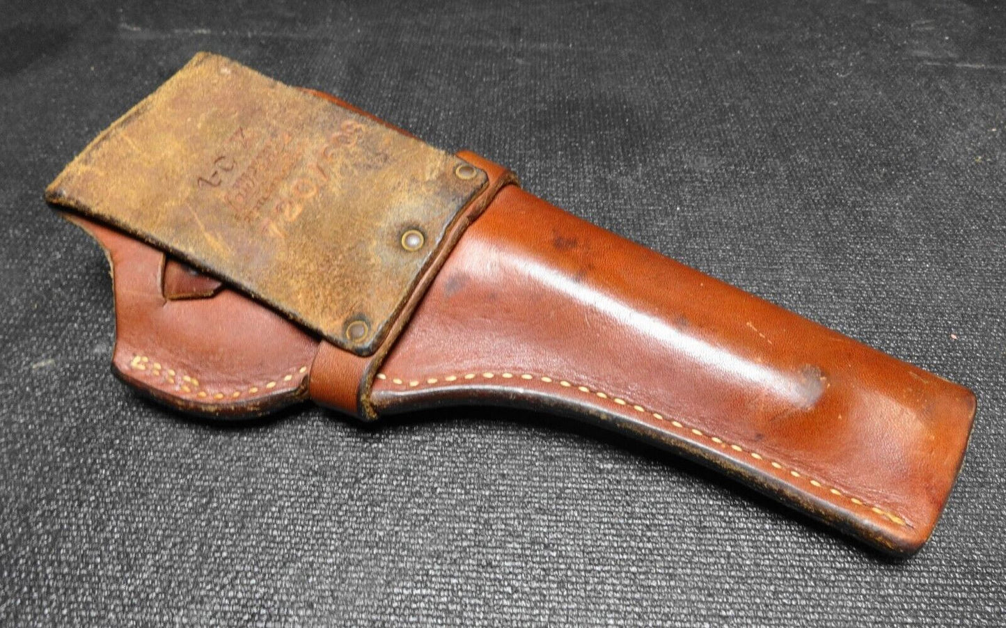 Vintage George Lawrence Co. Model 720/608 1CX Leather Holster, Left hand, U.S.A