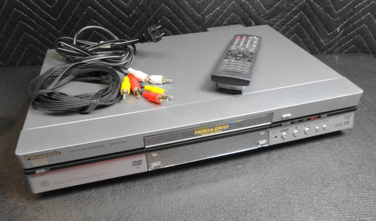 PANASONIC DVD/CD RECORDER & Remote - Progressive Scan DMR-E80H w/80GB HARD DRIVE