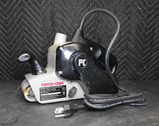 Porter Cable Belt Sander 352VS w/ New Power Cord Installed - No Dust Bag