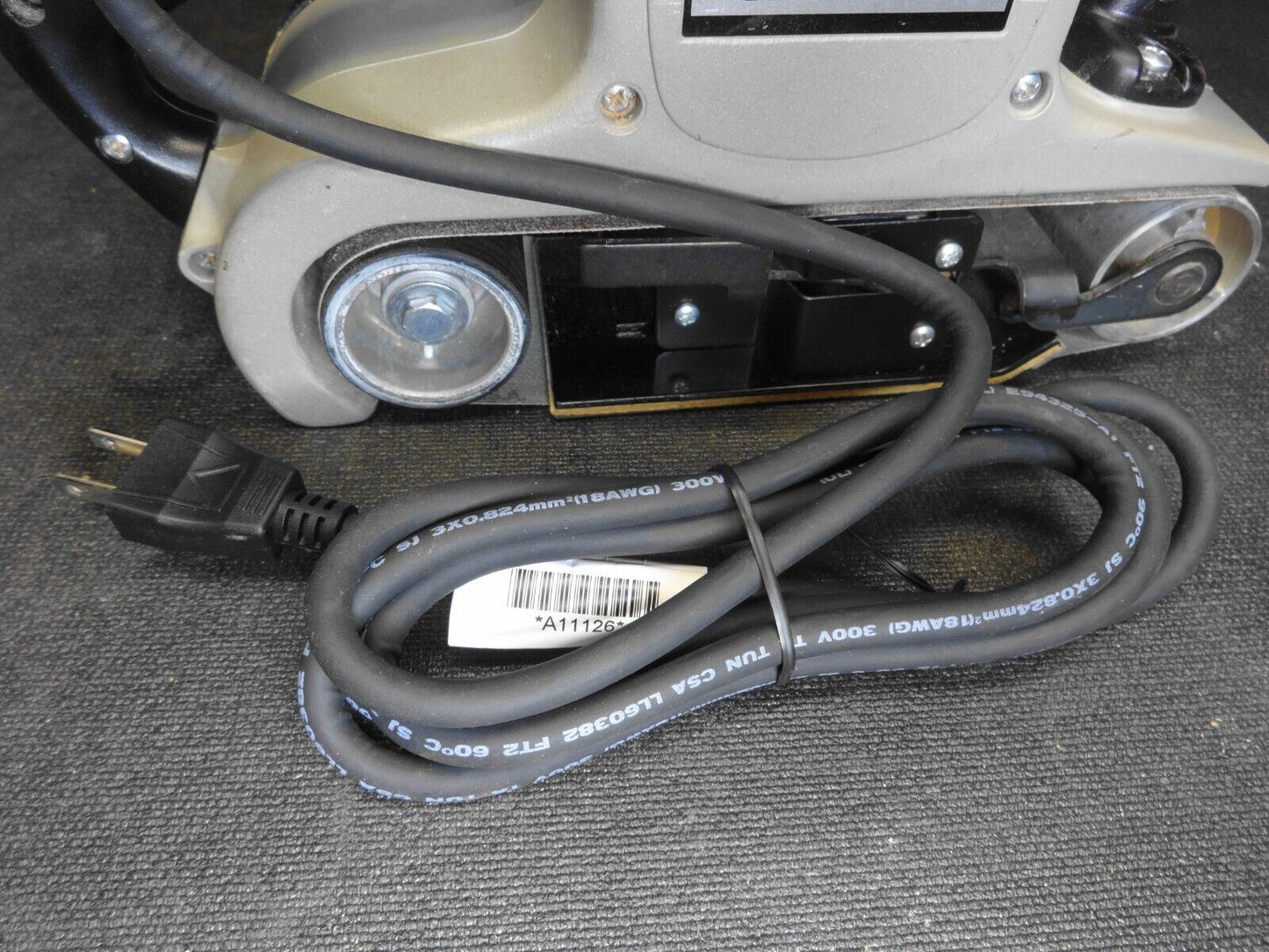 Porter Cable Belt Sander 352VS w/ New Power Cord Installed - No Dust Bag