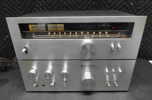 KENWOOD KA-3500 INTEGRATED AMPLIFIER AND KT-5500 TUNER - * SERVICED *