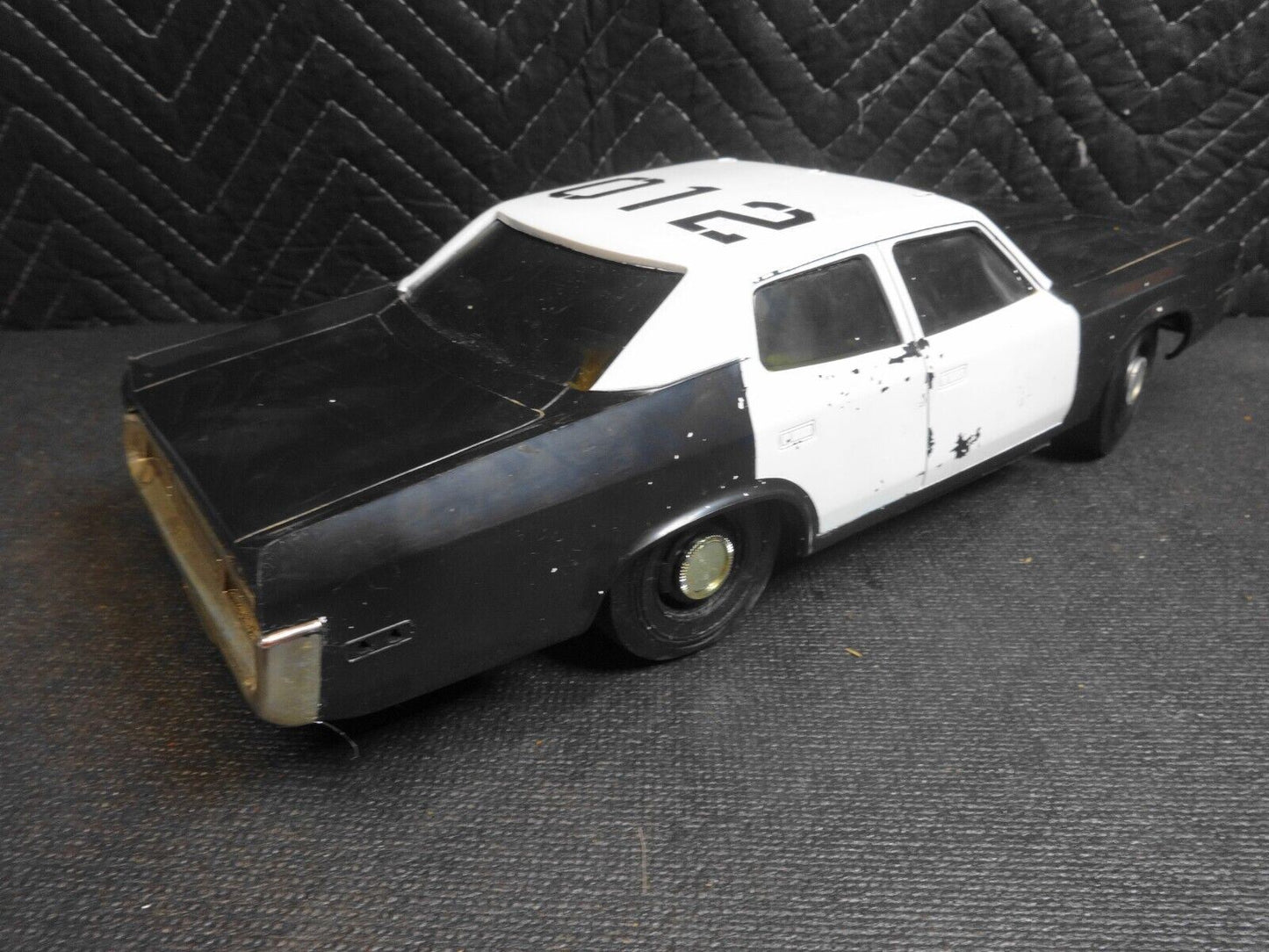 1974 - COX, ADAM-12, POLICE CAR -PARTS SHELL AND BASE (Lot #2)