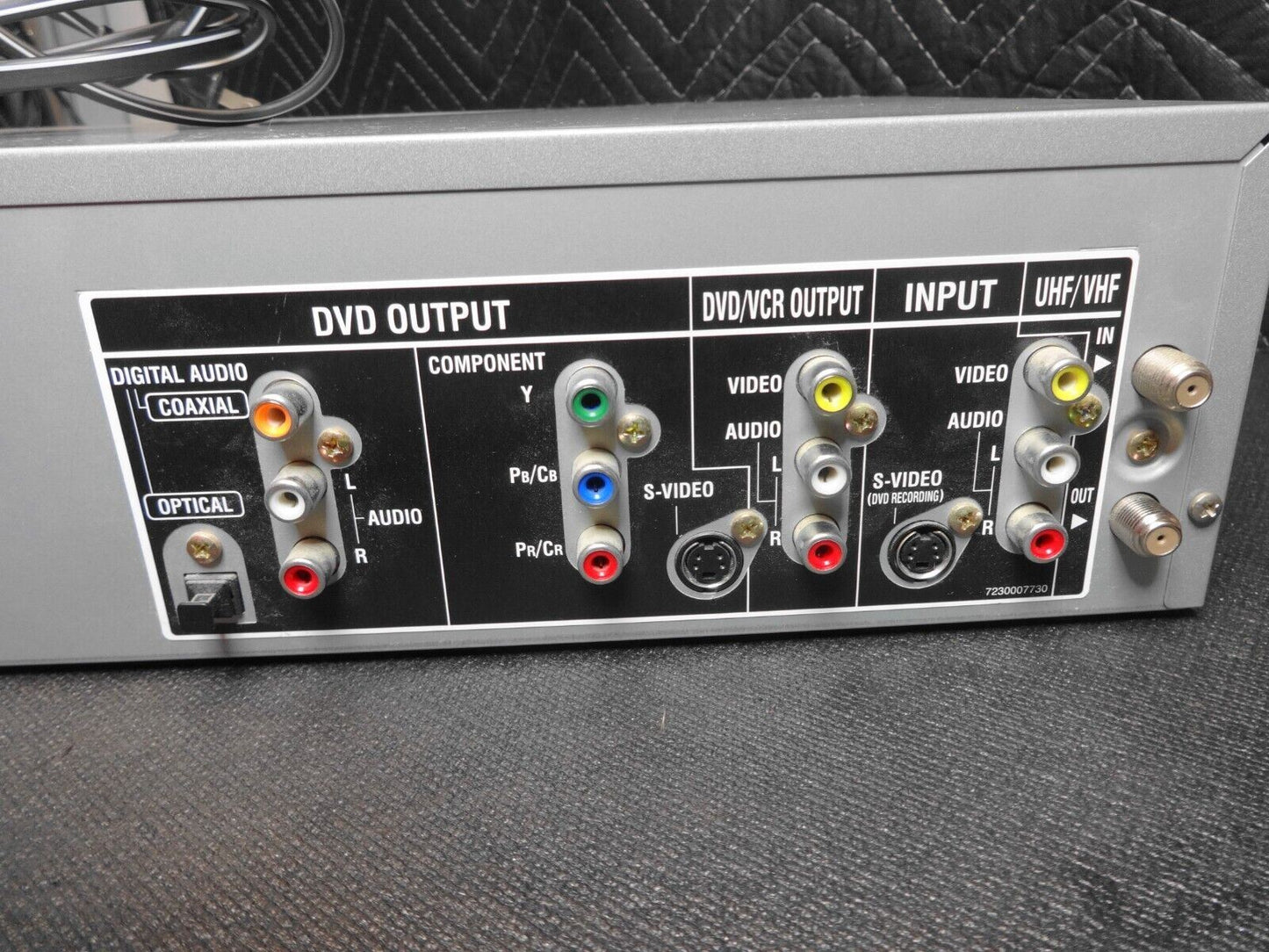 Sansui VRDVD4005 VHS Hi-Fi DVD Recorder Player VCR Combo w/ Remote - SERVICED