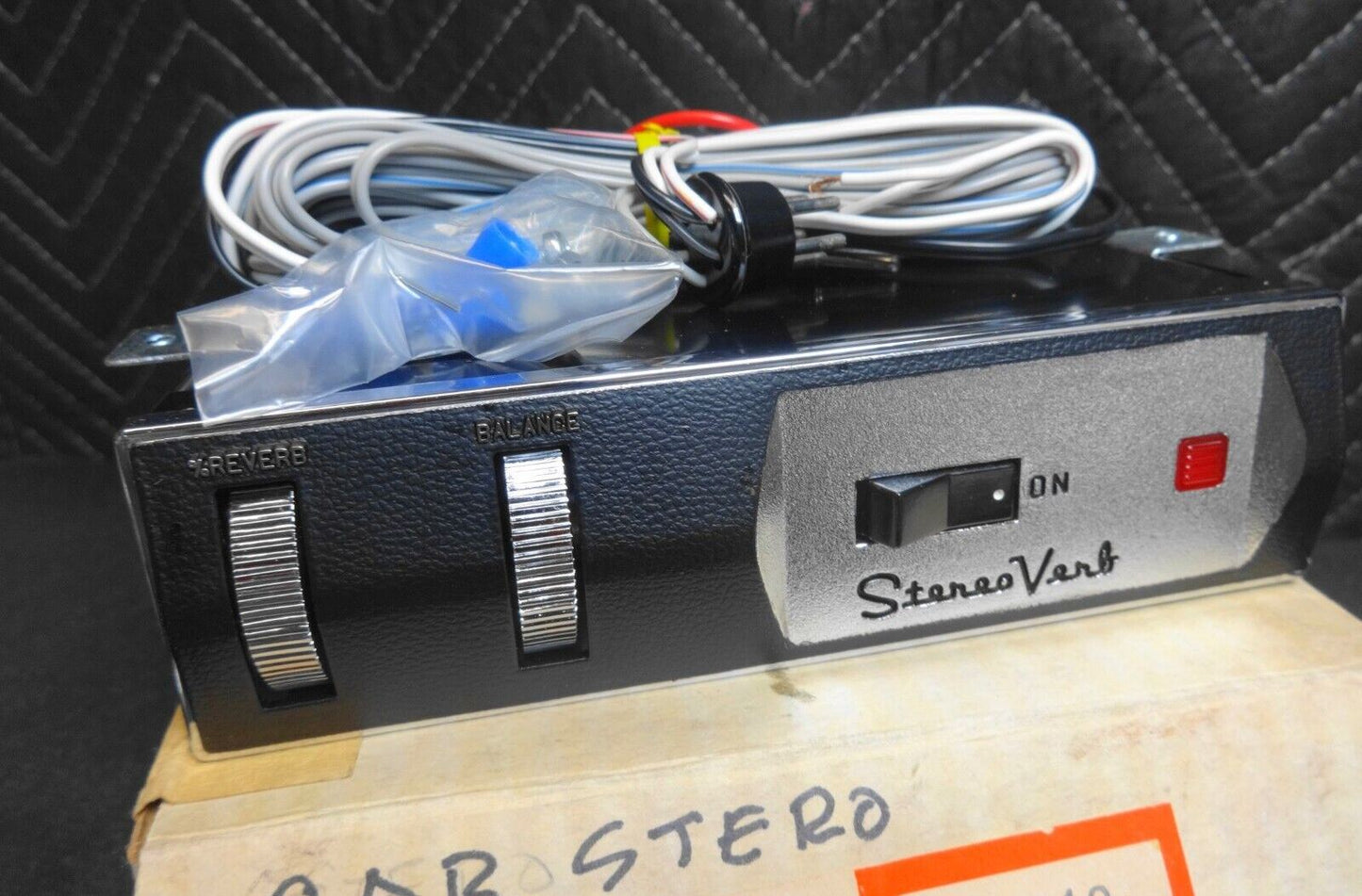 NOS StereoVerb 12 Volt Vintage Add-On Car Stereo Reverb Unit – ineedths