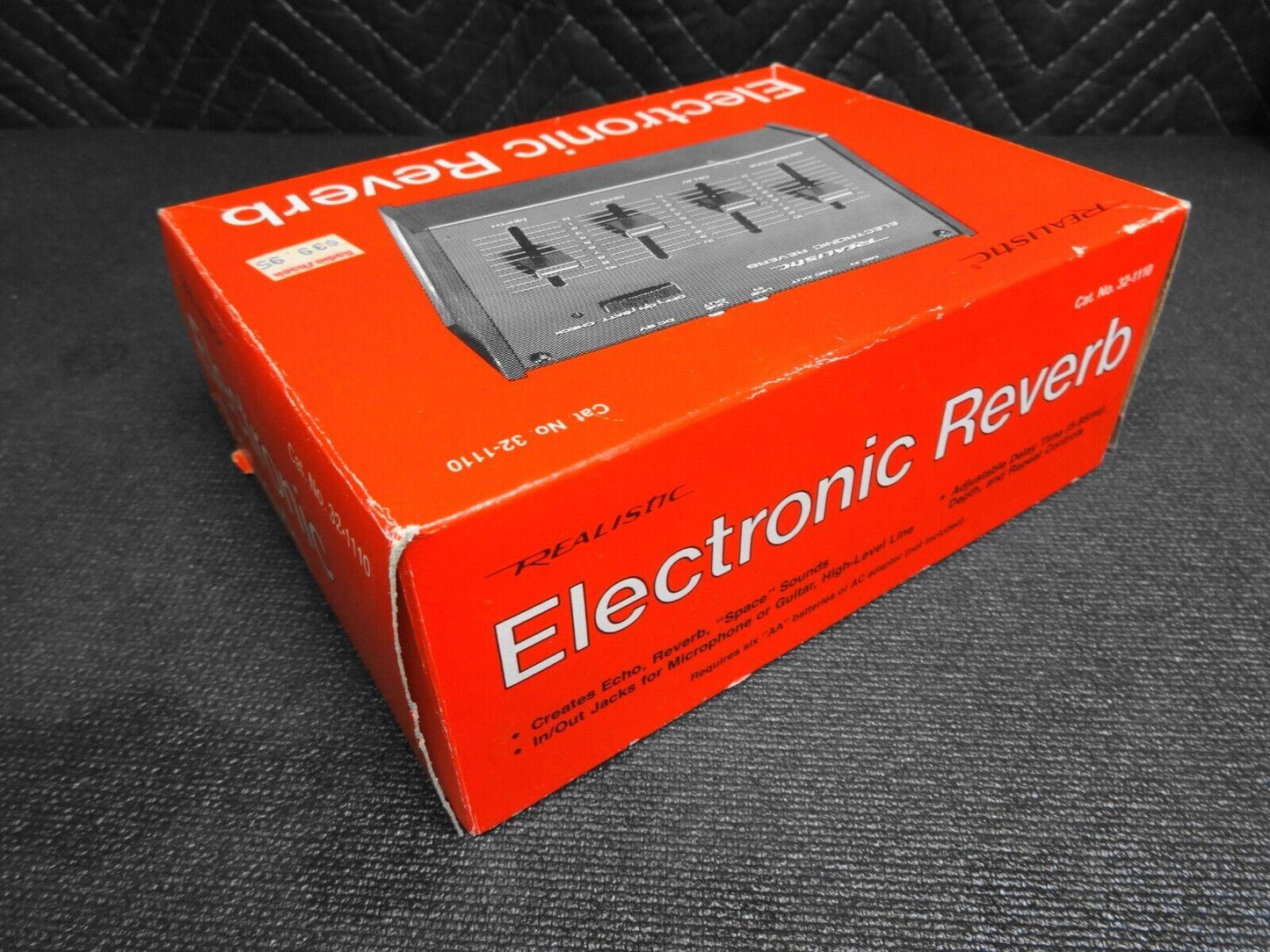 NOS Realistic Electronic Reverb • Vintage Bucket Brigade effects unit • 32-1110