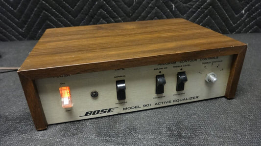 BOSE 901 Speakers Active Equalizer Series I or II - Missing Treble Knob