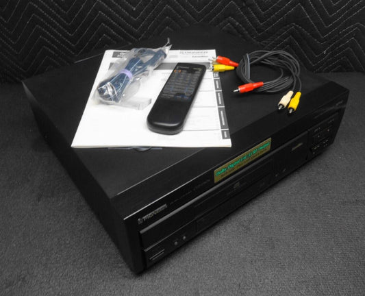 Pioneer CLD-D406 Laser Disc Player w/ Manual, Cables & Remote  *Serviced*