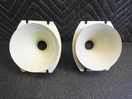 Vintage CORAL Horn Tweeter H3B 20 Watt 16 Ohm Speaker - PAIR