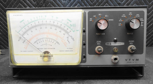 HEATHKIT “DELUXE SERVICE BENCH” VTVM MODEL IM-13 - Power On Tested