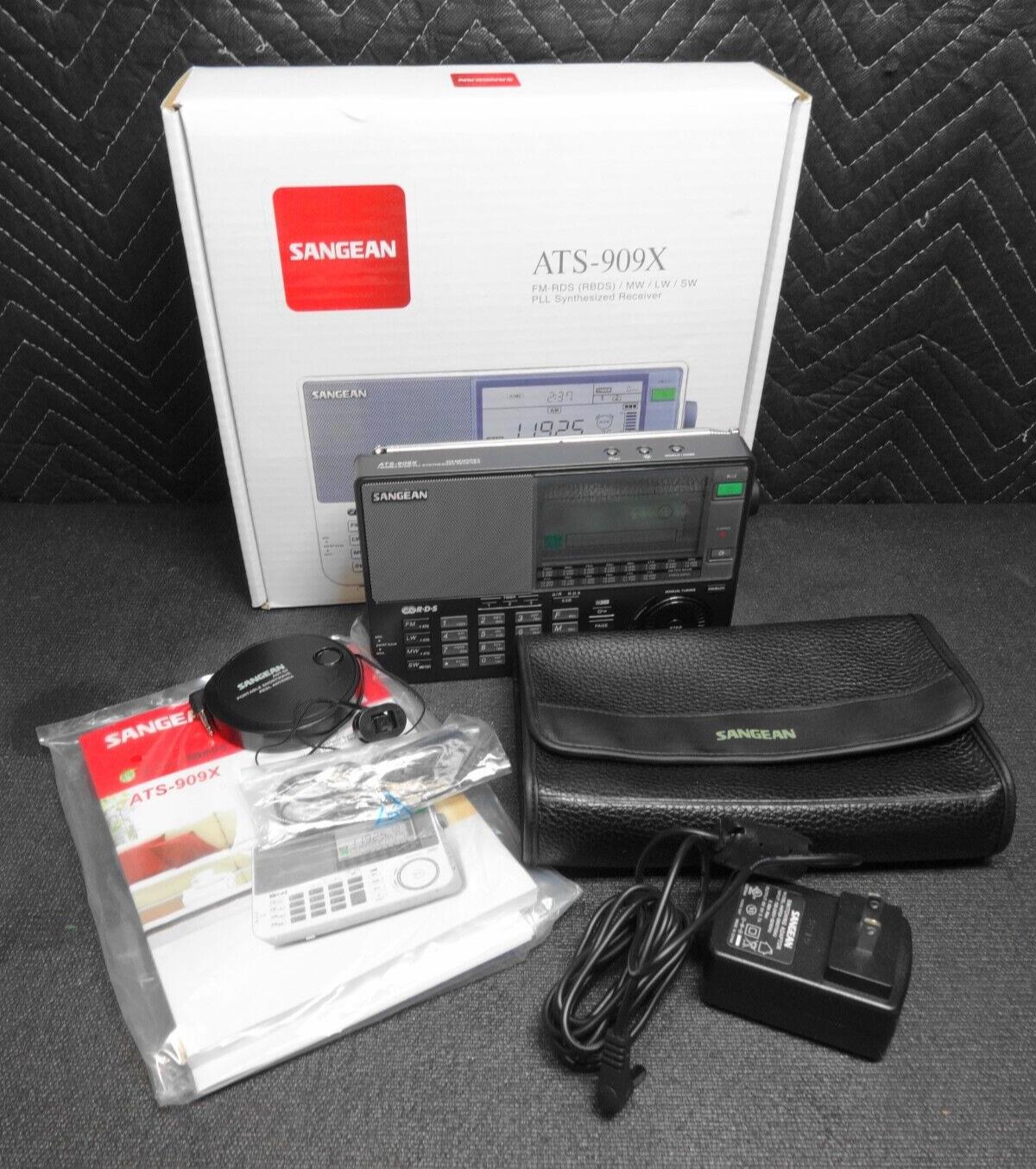 Sangean ATS-909X AM/FM/LW/SW World Band Receiver 