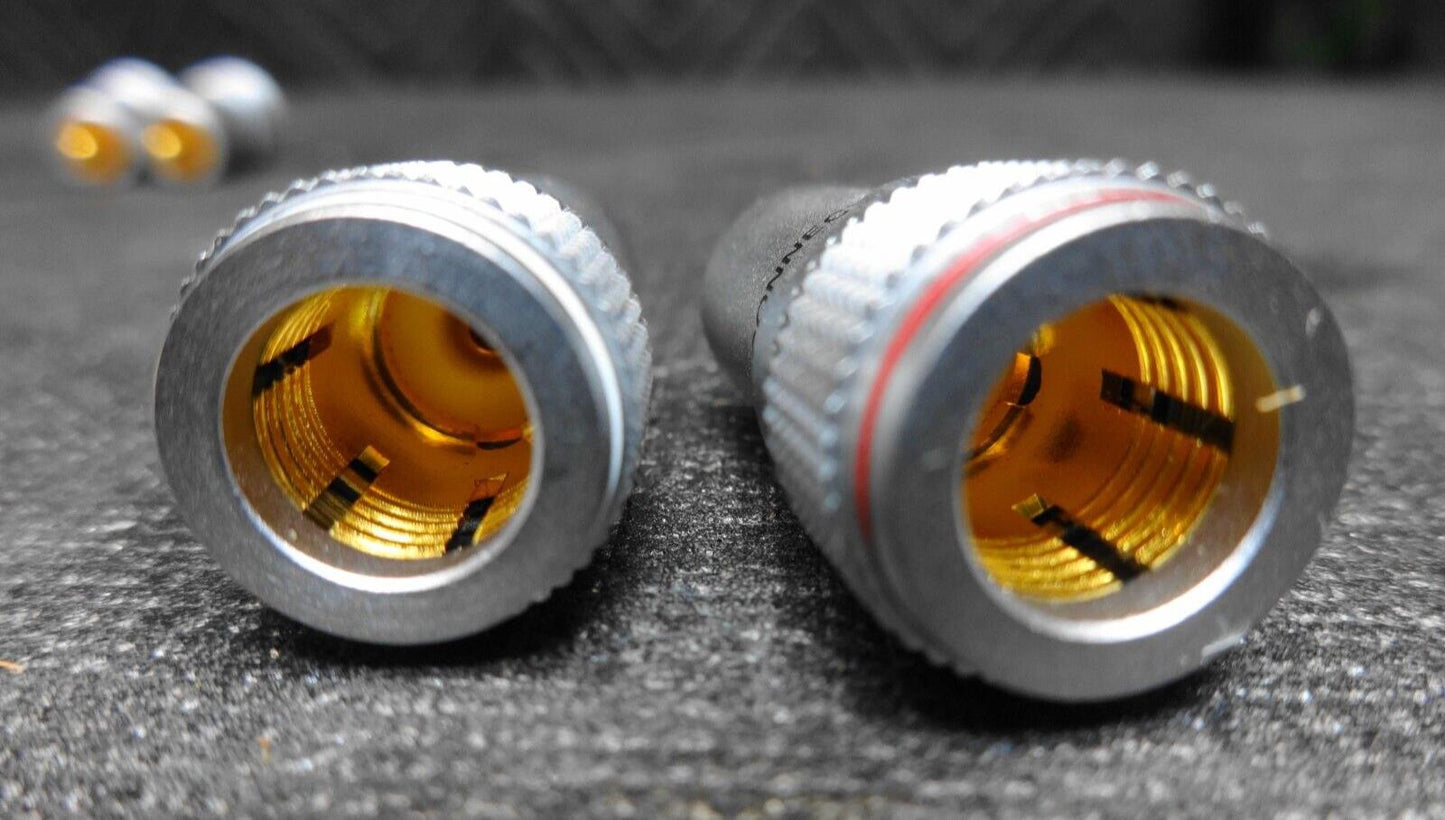 2pcs (1Pair) - TIFFANY RCA  Male Plug / Connector