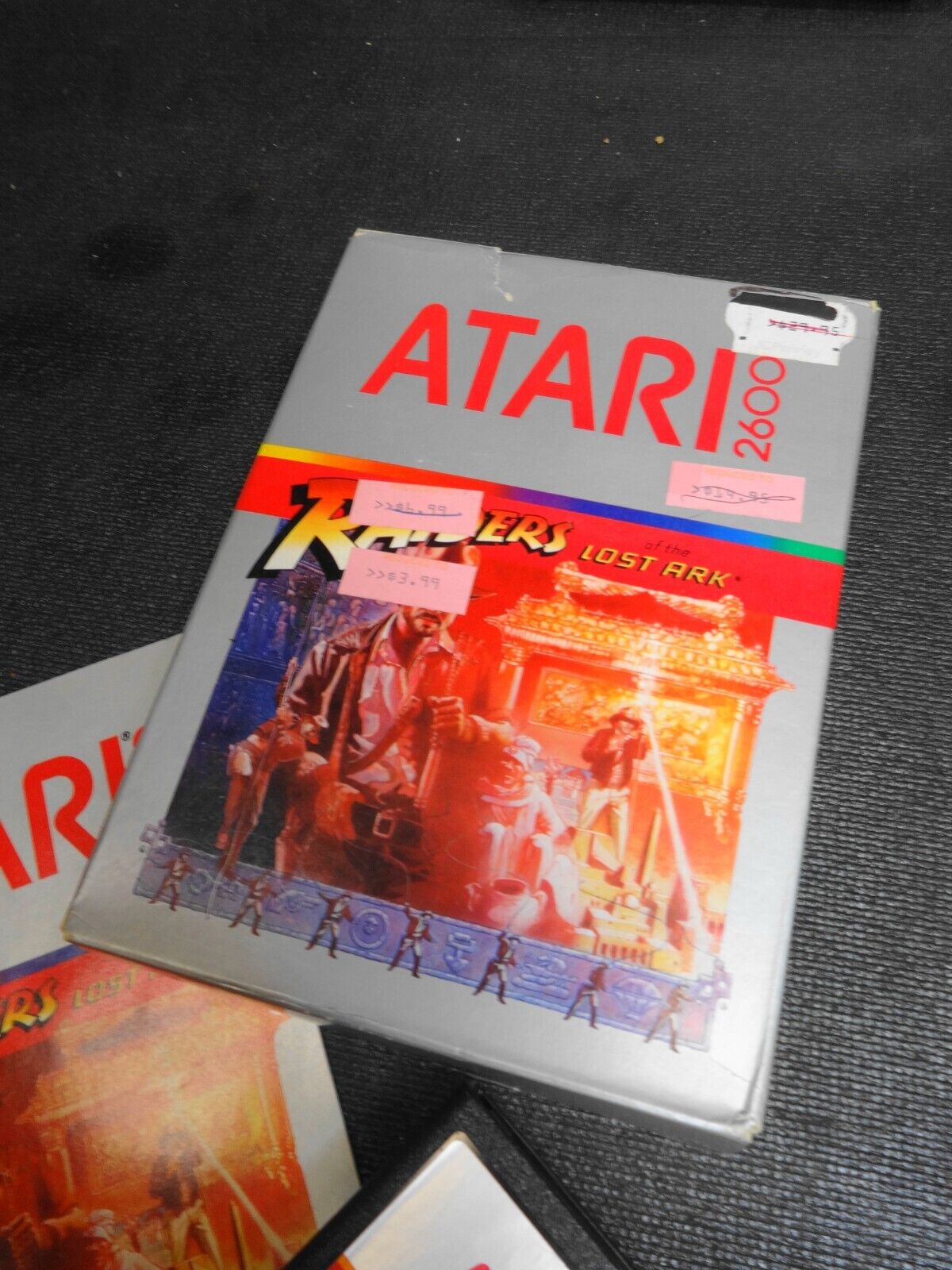 Raiders of the Lost Ark (Atari 2600, 1982) - Cartridge, Box & Manual