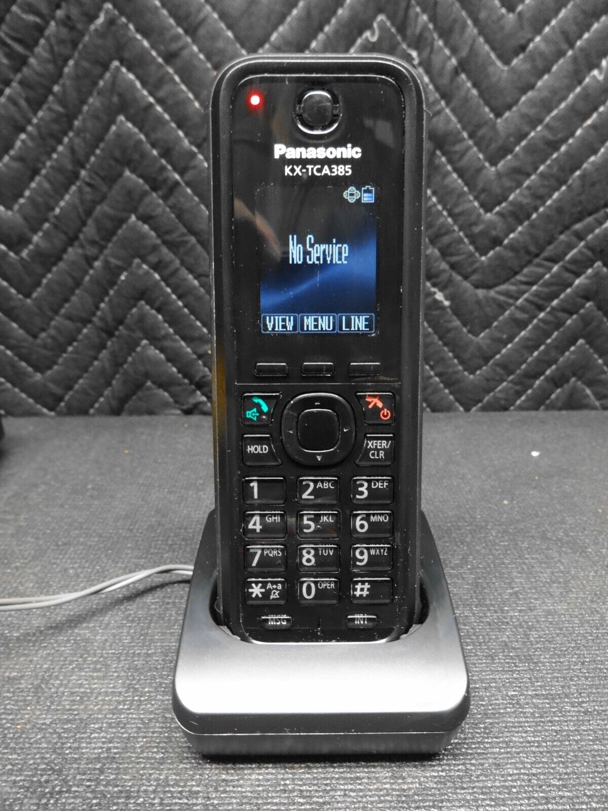 Panasonic KX-TCA385 Dect Telephone Handset w/ Base