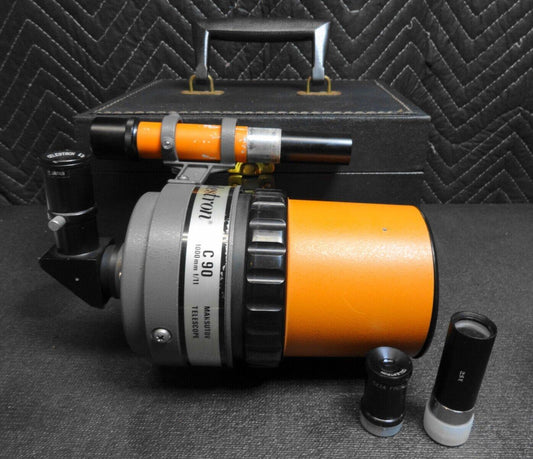 CELESTRON C90 1000mm f/11 MAKSUTOV TELESCOPE SPOTTING SCOPE w/ Case & Accessory