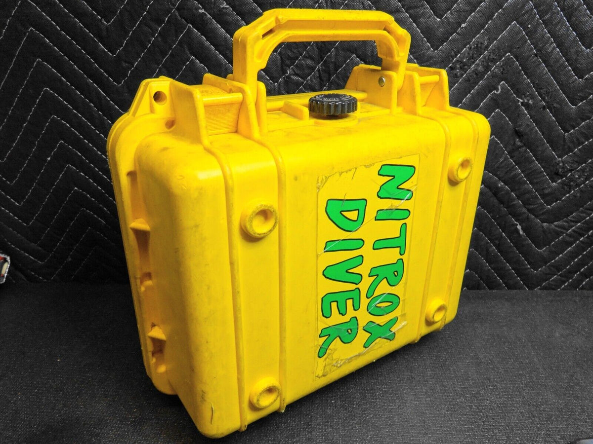 Nitrox O2 Analyser Analox Oxygen Nitrox Analyzer 02EII Pro & Dry Box Set for Scuba Divers ...