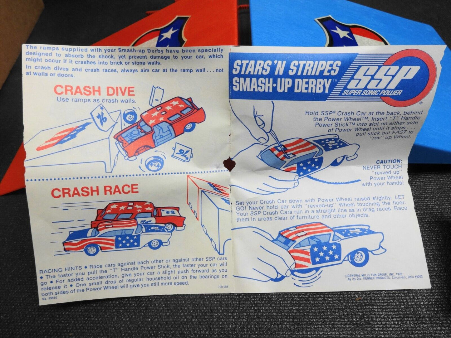 HOLY GRAIL of the Smash Up Derby. Denys Fisher SSP Stars N Stripes by Kenner SSP