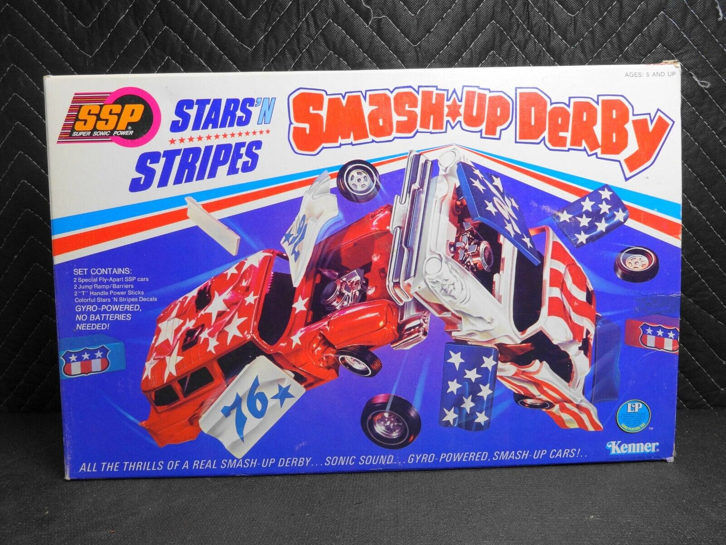 HOLY GRAIL of the Smash Up Derby. Denys Fisher SSP Stars N Stripes by Kenner SSP